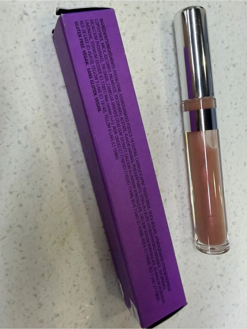 CHANTECAILLE Brilliant Lipgloss MODERN (Nude Beige) New-See Description
